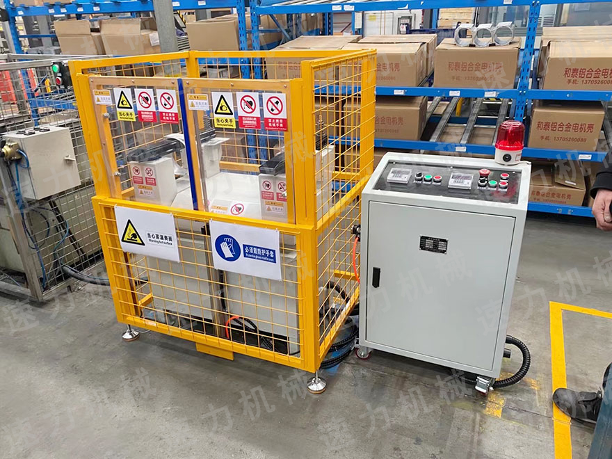 西門子（揚州）電機有限公司使用我司電機鋁殼加熱器使用現(xiàn)場