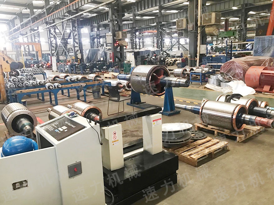 無錫中達電機有限公司使用我司鋁風(fēng)扇葉加熱器現(xiàn)場